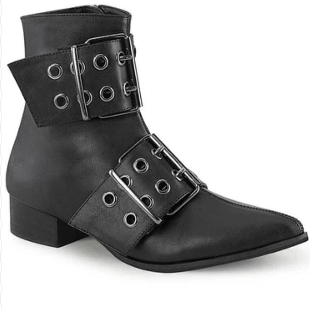 Demonia Warlock 55 winklepicker boots - Picture 2 of 7